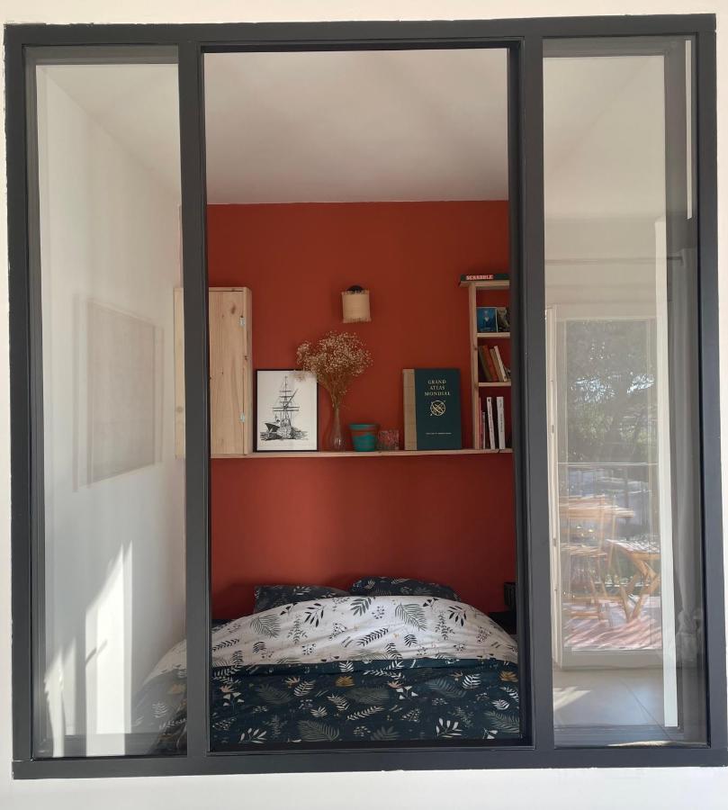 Appartement Cosy Vue Mer A 50 M De La Plage - Refait A Neuf Et Climatise Le Pradet Exterior foto